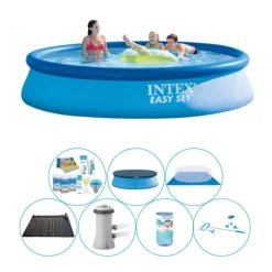 Poolsæt - Intex Easy Set Rundt 396x84 cm