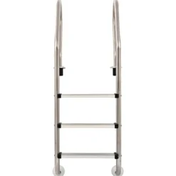 Poolstige 3 trin rustfrit stål 304 120 cm - Poolstige - Poolstiger - Home & Living