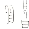 Poolstiger - Living poolstige 3 trin rustfrit stål 304 120 cm