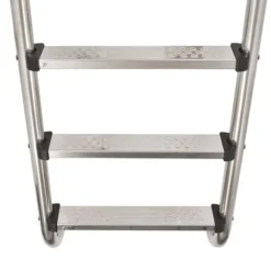 Poolstiger - Living poolstige 3 trin rustfrit stål 304 120 cm