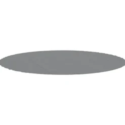 Poolunderlag Ø306 cm polyester-geotekstil lysegrå - Poolunderlag - Pooldug - Home & Living