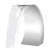 Poolvandfald - Vandfaldsblad - Metal - Kaskadeffekt - Til Swimmingpool - Sølv