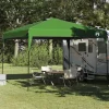 Pop-up canopy telt - Holdbart udendørstelt | Farve: Grøn | Størrelse: 300x300 cm