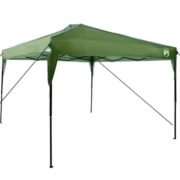 Pop-up canopy telt - Holdbart udendørstelt | Farve: Grøn | Størrelse: 300x300 cm