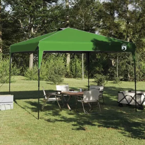 Pop-up canopy telt - Holdbart udendørstelt | Farve: Grøn | Størrelse: 300x300 cm
