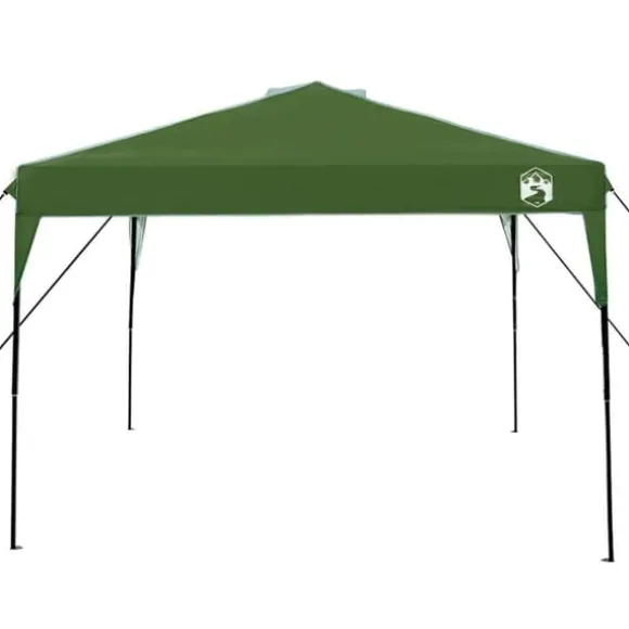 Pop-up canopy telt - Holdbart udendørstelt | Farve: Grøn | Størrelse: 300x300 cm