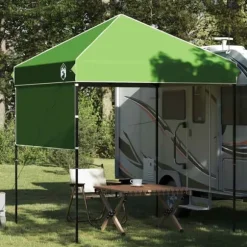 Pop-up canopy telt - Udendørs festtelt | Farve: Grøn | Størrelse: 200 x 200 cm