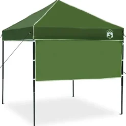 Pop-up canopy telt - Udendørs festtelt | Farve: Grøn | Størrelse: 200 x 200 cm