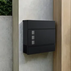 Postkasse – Klassisk design – Sort