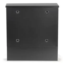 Postkasse - med avisrulle - 30x10x33,5 cm - antracit