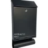 Postkasse med rør A-4T antracit - SKL A4T 701