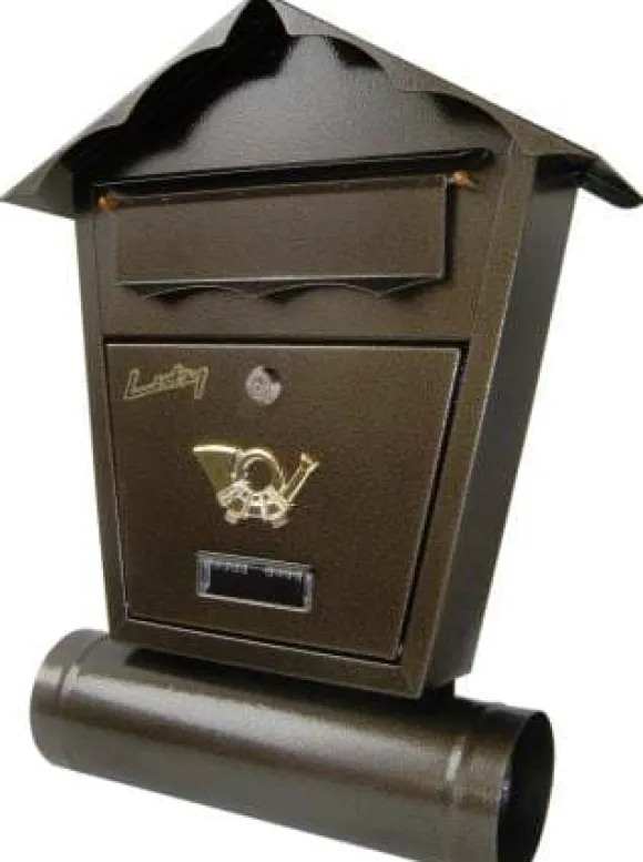 POSTKASSE MED RØR SD2T GULD - SKL SD2T 854