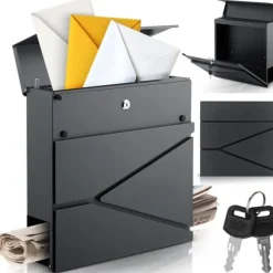 Postkasse 37x37x10,5 cm antracit HM-862
