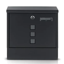 Postkasse 34x30,5x10 cm antracit HM-861