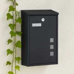 Postkasse, 40x25x11,5 cm, jern