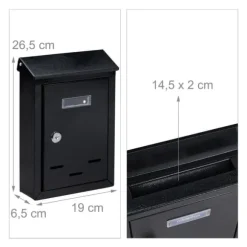 Postkasse, 26.5x19x6.5 cm, Kodustaar