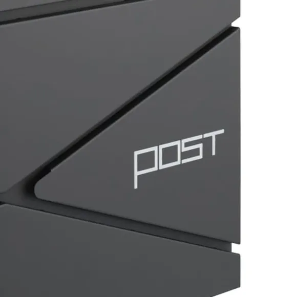 Postkasse, 38x37x12 cm, Metal