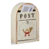 Postkasse, 31.5x21.5x8.5 cm, Sort