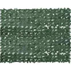 Privatlivsskærm med mørkegrønne blade - Altanafskærmning | Størrelse: 200x150 cm