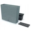 Prosperplast Blomsterkrukke 12l Furu Collection 58x18x49.8 Cm Grå