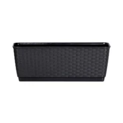 Prosperplast Ratolla urtepotte, længde 40 cm, antracit, Prosperplast