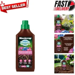 Protect Against Yellowing: 1L Organic Sequestered Iron & Seaweed Plant Nutrition