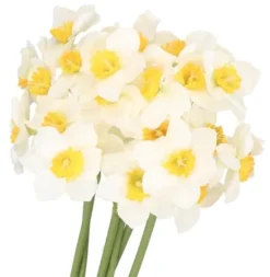 PÅSKELILLEBUKET PÅSKELILLE 41 CM 6 GRENE KUNSTIGE BLOMSTER
