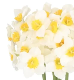 PÅSKELILLEBUKET PÅSKELILLE 41 CM 6 GRENE KUNSTIGE BLOMSTER