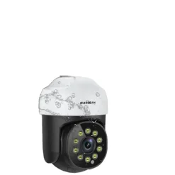PTZ Sikkerhedskamera, 5MP Opløsning, Automatisk Sporingsfunktion,EU stik, 1 stk kamera