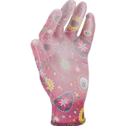 PU HANDSKER PINK L230309P, KORT, 