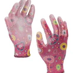 PU HANDSKER PINK L230309P, KORT, 