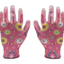 PU HANDSKER PINK L230309P, KORT, 
