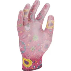 PU HANDSKER PINK L230309P, KORT, 