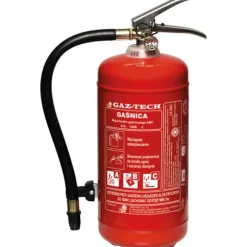 Pulverslukker med holder GP4 4kg ABC/E 1kV