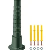 Pumpestativ i støbejern til svengelpumpe 22,86x22,86x66 cm. Lakeret håndpumpe til haven, dammen eller gården med 8 mm vægtykkelse.