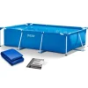 Ramme havepool 300 x 200 x 75 cm 2 i 1 INTEX 28272