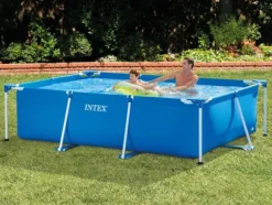 Ramme havepool 300 x 200 x 75 cm 2 i 1 INTEX 28272