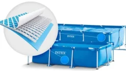 Ramme havepool 300 x 200 x 75 cm 2 i 1 INTEX 28272