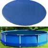 RAMROXX 12ft Solardække til pool - UV-bestandig, blåt, reducerer fordampning & holder poolen ren