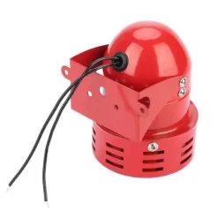 Rød mini metalmotoralarm - industriel lyd elektrisk tyverisikring
