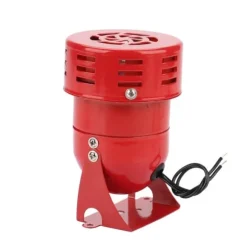 Rød mini metalmotoralarm - industriel lyd elektrisk tyverisikring