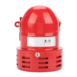 Rød mini metalmotoralarm - industriel lyd elektrisk tyverisikring