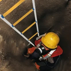 Rebstige - Rednings- og brandstige - 10 m - Op til 200 kg - Sikkerhedsstige til hjemmet