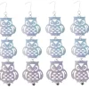 Reflekterende fugleskræmsel i form af ugler 4 Pack