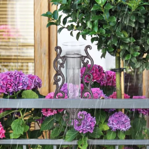 Regnmåler, 70x12.5x7 cm, Bronze