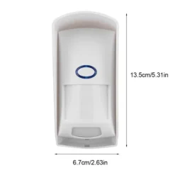 Regntæt udendørs trådløs PIR infrarød bevægelsesdetektor til hjemmealarmsikkerhedssystem