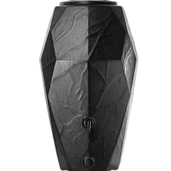Regnvandstank, 310 liter kapacitet, frostbestandig plastik, 100 cm højde, 60 cm diameter, effektiv regnvandsopsamling
