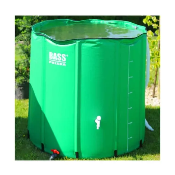 Regnvandstønde 750 l, grøn
