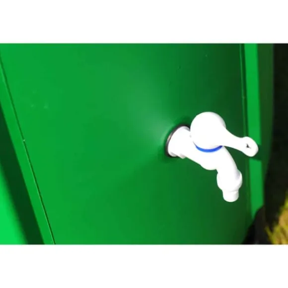 Regnvandstønde 1000 l, grøn