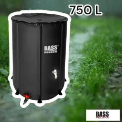 Regnvandstønde 750 l, sort